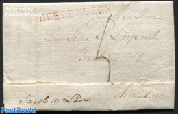 Netherlands 1814 Letter From Heerenveen To Schiedam, Postal History - Cartas & Documentos