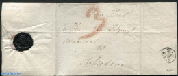 Netherlands 1793 Letter To Schiedam, Postmark: Gouda (3s), Postal History - ...-1852 Voorlopers