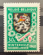 België, 1940, 539-V2, Postfris **, OBP 15€ - 1931-1960