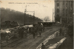 Longwy - 12. Novembre 1918 - Le Depart Des Bouches - Longwy