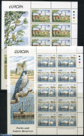 Ireland 1999 Europa, Parks 2 M/s, Mint NH, History - Nature - Europa (cept) - Birds - Deer - Ducks - Swans - Neufs