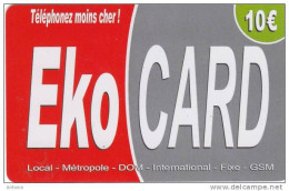 MAYOTTE - EKO By XTS Telecom Prepaid Card 10 Euro, Used - Altri – Africa