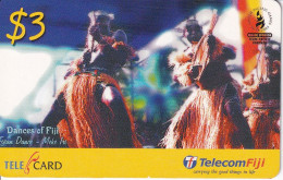 TARJETA DE LAS FIJI DE DANCES OF FIJI - Fidschi