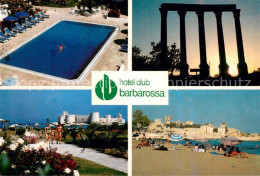 73687269 Mersin Hotel Club Barbarossa Swimming Pool Promenade Strand Ruine Mersi - Turchia