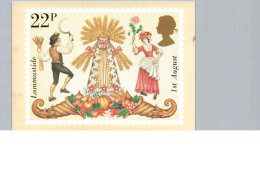 22p, Folklore, Designed By Fritz Wegner, 6 February 1981 - Francobolli (rappresentazioni)