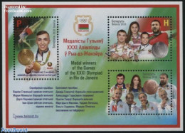 Belarus 2016 Olympic Medallists S/s, Mint NH, Sport - Gymnastics - Olympic Games - Gymnastics