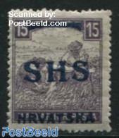 Yugoslavia 1918 15F, Stamp Out Of Set, Unused (hinged), Various - Agriculture - Ongebruikt