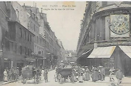 CPA Paris Rue Du Bac Angle De La Rue De Sèvres - Paris (07)