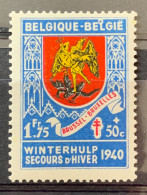 België, 1940, 544-V2, Postfris **, OBP 25€ - 1931-1960