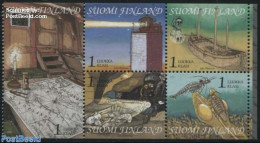 Finland 2001 Gulf Of Finland 5v, Mint NH, Transport - Various - Ships And Boats - Lighthouses & Safety At Sea - Unused Stamps
