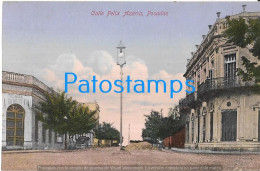 227537 ARGENTINA MISIONES POSADAS STREET CALLE FELIX AZARRA POSTAL POSTCARD - Argentine