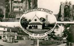 73682971 Walsingham Shrine Of Our Lady The High Altar East Window The Common Pla - Other & Unclassified