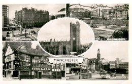 73682968 Manchester GB Midland Hotel Piccadilly Gardens Old Shambles Cathedral T - Andere & Zonder Classificatie