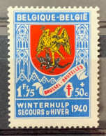 België, 1940, 544-V3, Postfris **, OBP 12.5€ - 1931-1960