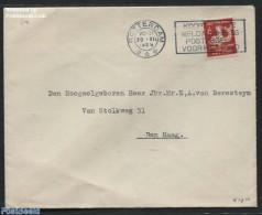 Netherlands 1929 Cover To The Hague, Postal History, Nature - Fish - Storia Postale