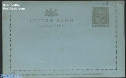 Mauritius 1909 Letter Card 4c, Unused Postal Stationary - Mauricio (1968-...)