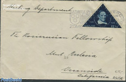 Netherlands 1936 Cover To California, USA With Nvhp No.288, Postal History - Briefe U. Dokumente