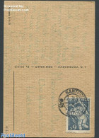 Netherlands 1948 Greeting Card With Nvhp No.510, Postal History, Art - Children Drawings - Brieven En Documenten