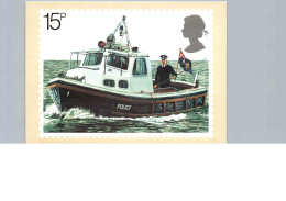 15p, Police, Designed By Brian Sanders, 26 September 1979 - Sellos (representaciones)