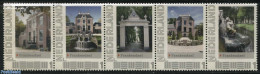 Netherlands - Personal Stamps TNT/PNL 2012 Frankendael 5v [::::], Mint NH, Art - Castles & Fortifications - Kastelen