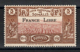 Cote Des Somalis - France Libre - YV 230 N** MNH Luxe - Ungebraucht