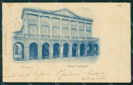 Forlì Cesena Teatro PIEGA RIPARATA Cartolina KV1576 - Forlì