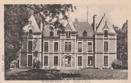 10 MUSSY-sur-SEINE   Château De Mussy.  TB PLAN 1937.        RARE - Mussy-sur-Seine