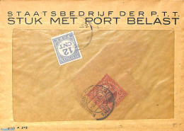 Netherlands 1949 Envelope, Postage Due 12c, Postal History - Briefe U. Dokumente