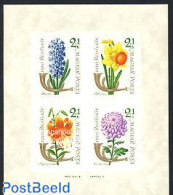 Hungary 1963 Stamp Day S/s Imperforated, Unused (hinged), Nature - Flowers & Plants - Stamp Day - Unused Stamps