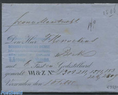 Netherlands 1915 An Invoice From Delft From Van Meerten & Zonen., Postal History - Covers & Documents