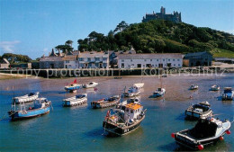 73607276 Saint Michaels Mount Blick Zum Burgschloss Hafen Saint Michaels Mount - Andere & Zonder Classificatie