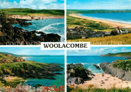 73607267 Woolacombe Kuestenpanorama Strand Woolacombe - Andere & Zonder Classificatie