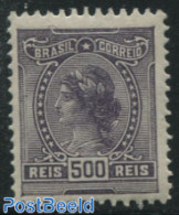 Brazil 1913 500R, Stamp Out Of Set, Unused (hinged) - Neufs