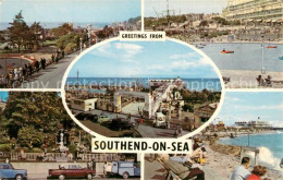 73606588 Southend-on-Sea Esplanade Boating Lake Pier Beach Southend-on-Sea - Autres & Non Classés