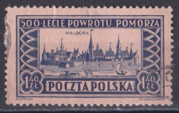 Pologne - République 1944 - 1960   Y & T N °  780  Oblitéré - Usados