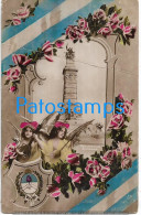 227543 ARGENTINA ART ARTE HERALDRY & FLAG MONUMENTO DEL CENTENARIO BREAK POSTCARD - Argentina