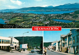 73599463 Spjelkavik Panorama Strassenpartie Bank  - Norvegia