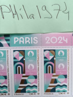 Haut Paris 2024       2 Timbres - Jeux Olympiques & Paralympiques De Paris 2024 - Ongebruikt