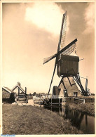 Netherlands 1946 Postcard 5c On 7,5c, Molenreeks Nr. 6, Alphen A/d Rijn, Unused Postal Stationary, Mills (Wind & Water) - Storia Postale