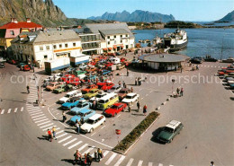 73598274 Svolvær Market Place With The Ferry Quay Svolvær - Noruega