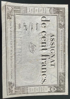 ASSIGNAT DE CENTS FRANCS - Assignats & Mandats Territoriaux