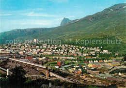 73595867 Narvik View Of The Town With Part Of The Ore Foundations Narvik - Noruega