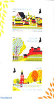 Finland 2017 City Parks 3v S-a, Mint NH, Nature - National Parks - Art - Bridges And Tunnels - Castles & Fortifications - Nuevos