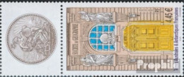 Französ. Gebiete Antarktis 499Zf Mit Zierfeld (kompl.Ausg.) Postfrisch 2002 Geographische Gesellschaft - Unused Stamps