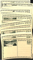 Austria 1932 Set Of 51 Illustrated Postcards 12g, Unused Postal Stationary - Lettres & Documents