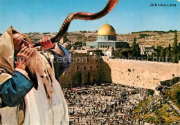 73591093 Jerusalem Yerushalayim Western-Wall Dome Of The Rock Jerusalem Yerushal - Israele