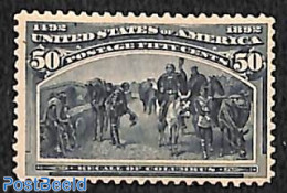 United States Of America 1893 Columbus 50c, Mint NH, Explorers - Unused Stamps