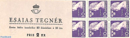 Sweden 1946 Esaias Tegner Booklet, Mint NH, Stamp Booklets - Neufs