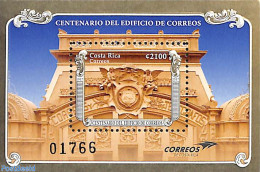 Costa Rica 2017 Post Office Centenary S/s, Mint NH, Post - Poste