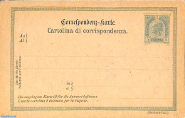 Austria 1907 Reply Paid Postcard 5/5h (Deutsch-Ital.), Unused Postal Stationary - Brieven En Documenten